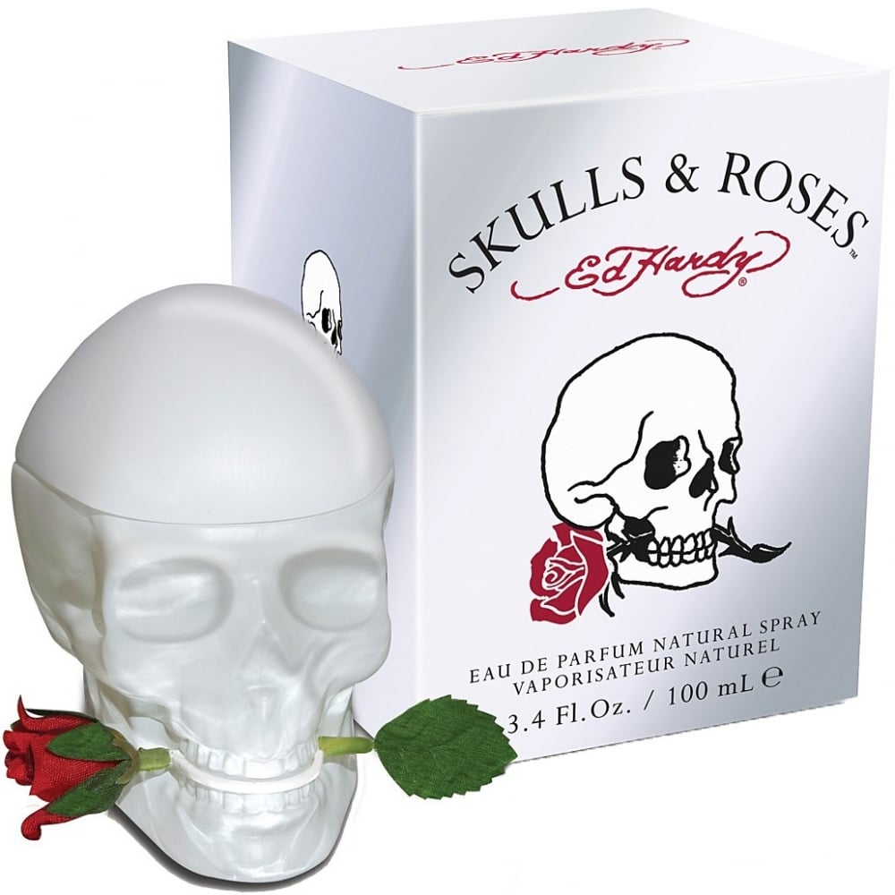 Ed Hardy Ed Hardy Skulls & Roses 100ml EDP Spray - Health & Beauty > Personal Care > Cosmetics > Perfumes & Colognes > Eaux de Parfum
