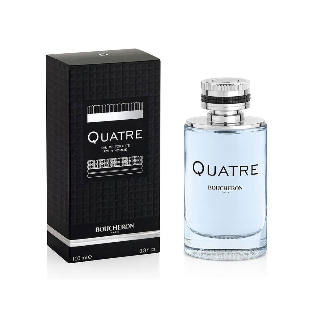 Boucheron Boucheron Quatre Pour Homme 100ml EDT Spray - Health & Beauty > Personal Care > Cosmetics > Perfumes & Colognes > Eaux De Toilette