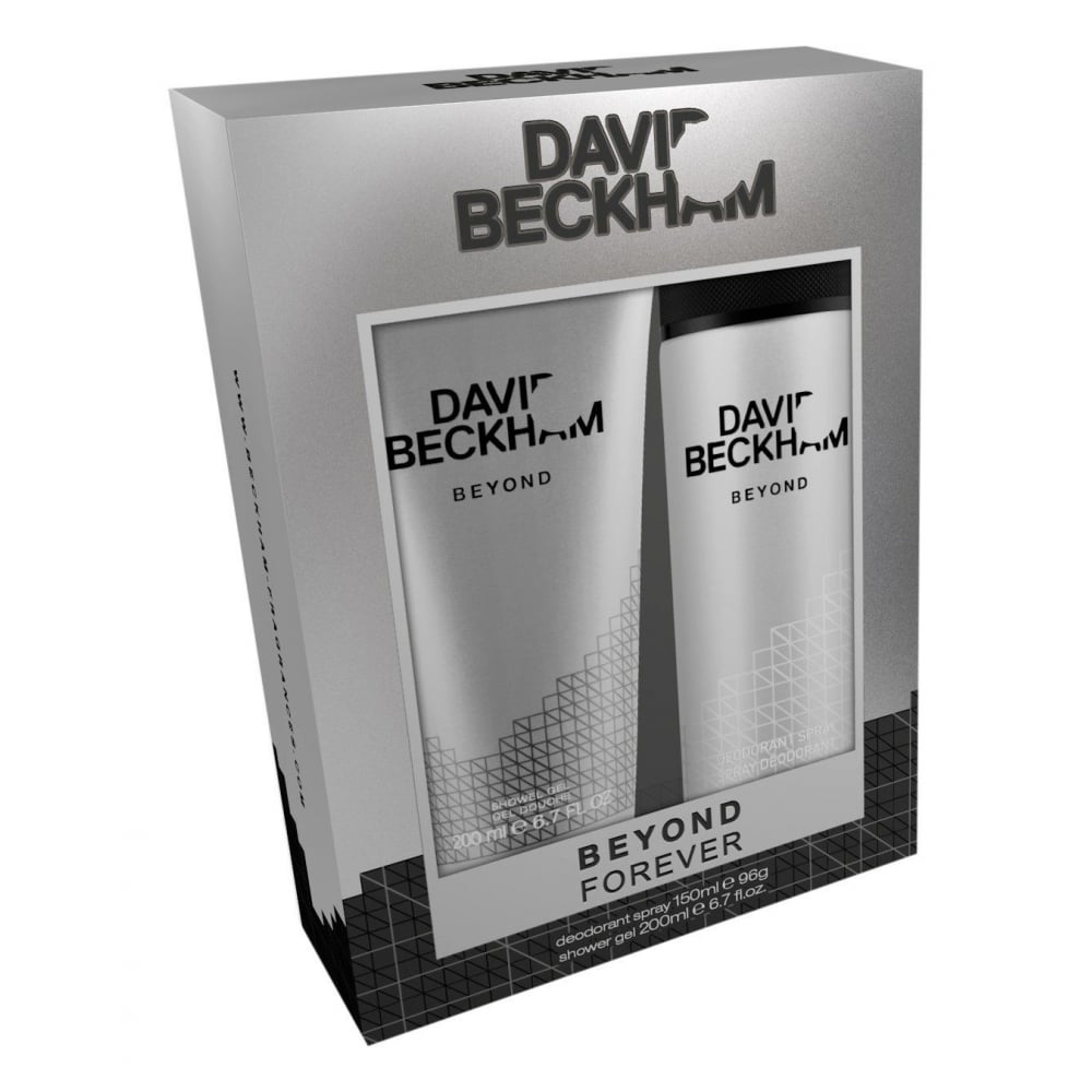David Beckham David Beckham Beyond Forever Gift Set - 150ml Deodorant + 200ml Shower Gel - Health & Beauty > Personal Care > Cosmetics > Bath & Body Gift Sets