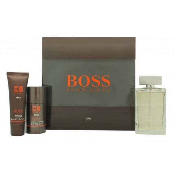 Hugo Boss Hugo Boss Orange Man Gift Set 100ml EDT + 75ml Deodorant Stick + 50ml Shower Gel - Health & Beauty > Personal Care > Cosmetics > Bath & Body Gift Sets