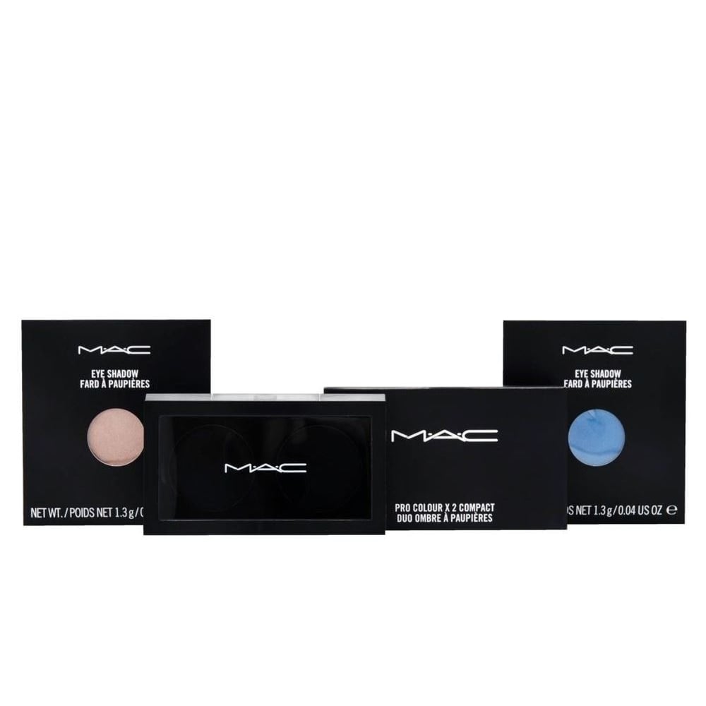 Mac MAC Pro Palette Pro Colour Eyeshadow Set 2 x 1.3g Refill - All That Glitters Fresh Water - Health & Beauty > Personal Care > Cosmetics > Makeup > Eye Makeup > Eye Shadows