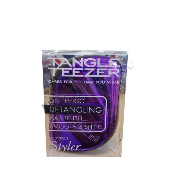 Tangle Teezer Tangle Teezer Compact Styler Purple Dazzle - Health & Beauty > Personal Care > Hair Care > Hair Styling Tools > Combs & Brushes > Hairbrushes & Combs