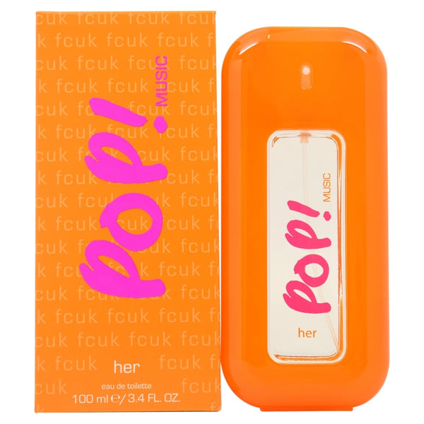 FCUK FCUK Pop Music Her 100ml EDT Spray - Health & Beauty > Personal Care > Cosmetics > Perfumes & Colognes > Eaux De Toilette