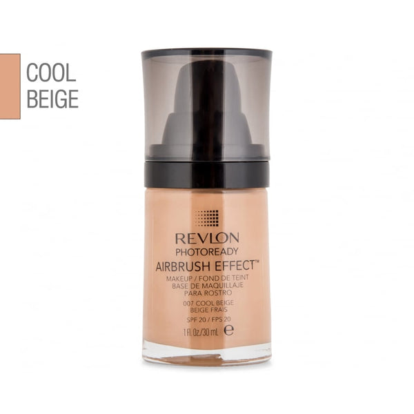 Revlon Revlon Photoready Airbrush Effect Makeup 30ml - #007 Cool Beige - Health & Beauty > Personal Care > Cosmetics > Makeup > Face Makeup > Foundations & Concealers