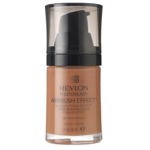 Revlon Revlon Photoready Airbrush Effect Foundation SPF20 - 009 Rich Ginger - Health & Beauty > Personal Care > Cosmetics > Makeup > Face Makeup > Foundations & Concealers