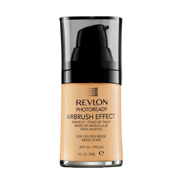 Revlon Revlon Photoready Airbrush Effect Makeup 30ml - #008 Golden Beige - Health & Beauty > Personal Care > Cosmetics > Makeup > Face Makeup > Foundations & Concealers