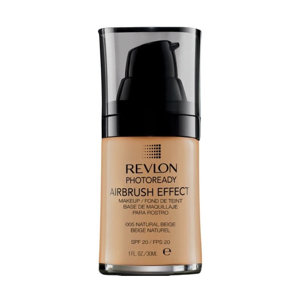 Revlon Revlon Photoready Airbrush Effect Makeup 30ml - #005 Natural Beige - Health & Beauty > Personal Care > Cosmetics > Makeup > Face Makeup > Foundations & Concealers