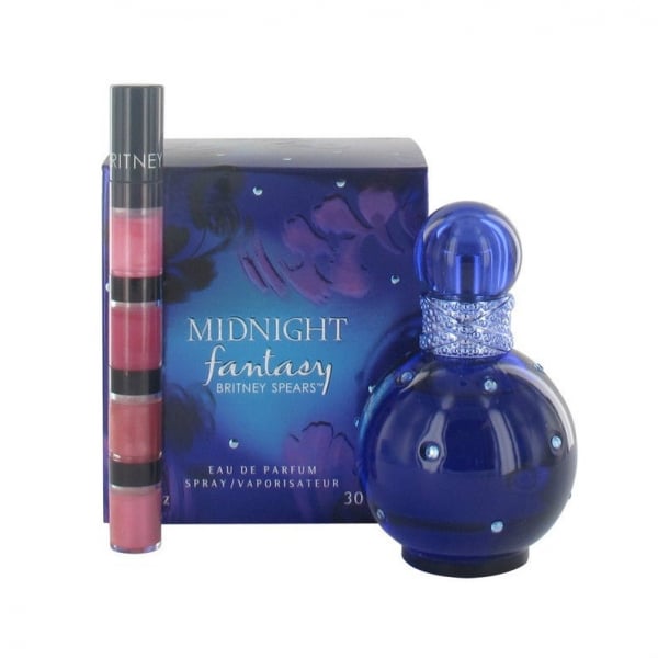Britney Spears Britney Spears Midnight Fantasy Gift Set 30ml EDP Spray + 2.9ml Stacking Lipgloss - Health & Beauty > Personal Care > Cosmetics > Bath & Body Gift Sets