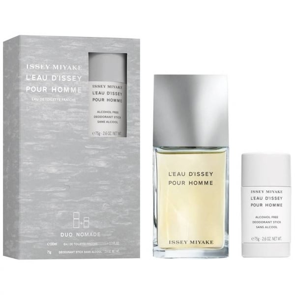Issey Miyake Issey Miyake L'Eau D'Issey Pour Homme Fraiche Gift Set 100ml EDT Spray + 75g Deodorant Stick - Health & Beauty > Personal Care > Cosmetics > Bath & Body Gift Sets