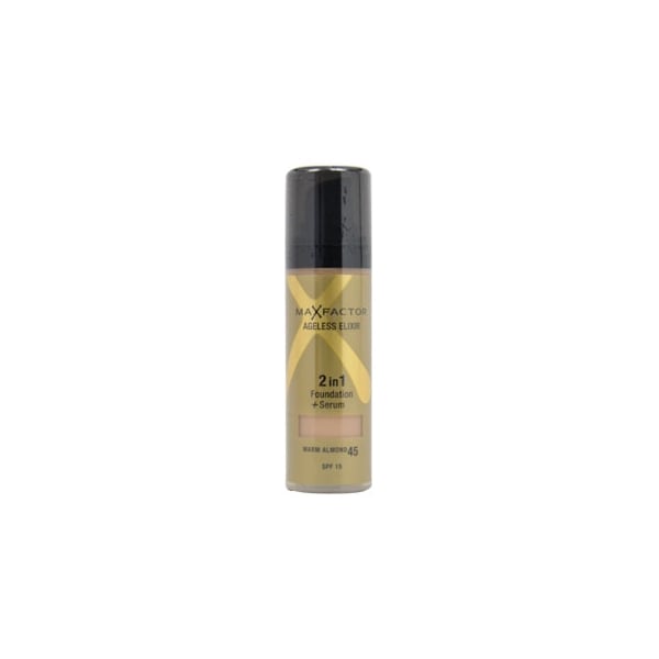 MAX FACTOR Max Factor Ageless Elixir 2 In 1 Foundation + Serum 30ml Warm Almond 45 - Health & Beauty > Personal Care > Cosmetics > Makeup > Face Makeup > Foundations & Concealers