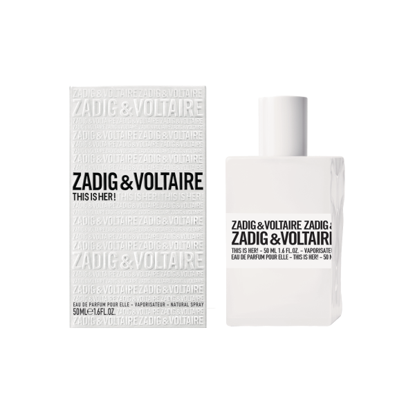 Zadig & Voltaire Zadig & Voltaire This Is Her! 50ml EDP Spray - Health & Beauty > Personal Care > Cosmetics > Perfumes & Colognes > Eaux de Parfum