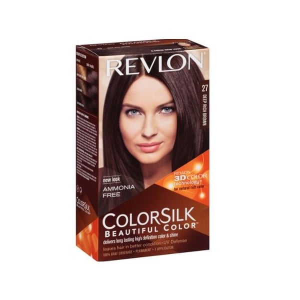 Revlon Revlon Colorsilk Hair Dye - 27 Deep Rich Brown - Health & Beauty > Personal Care > Hair Care > Hair Styling Products Hair Dye