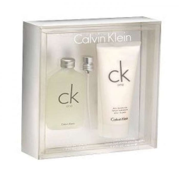 Calvin Klein CK1 Gift Set 50ml EDT Spray + 100ml Body Lotion