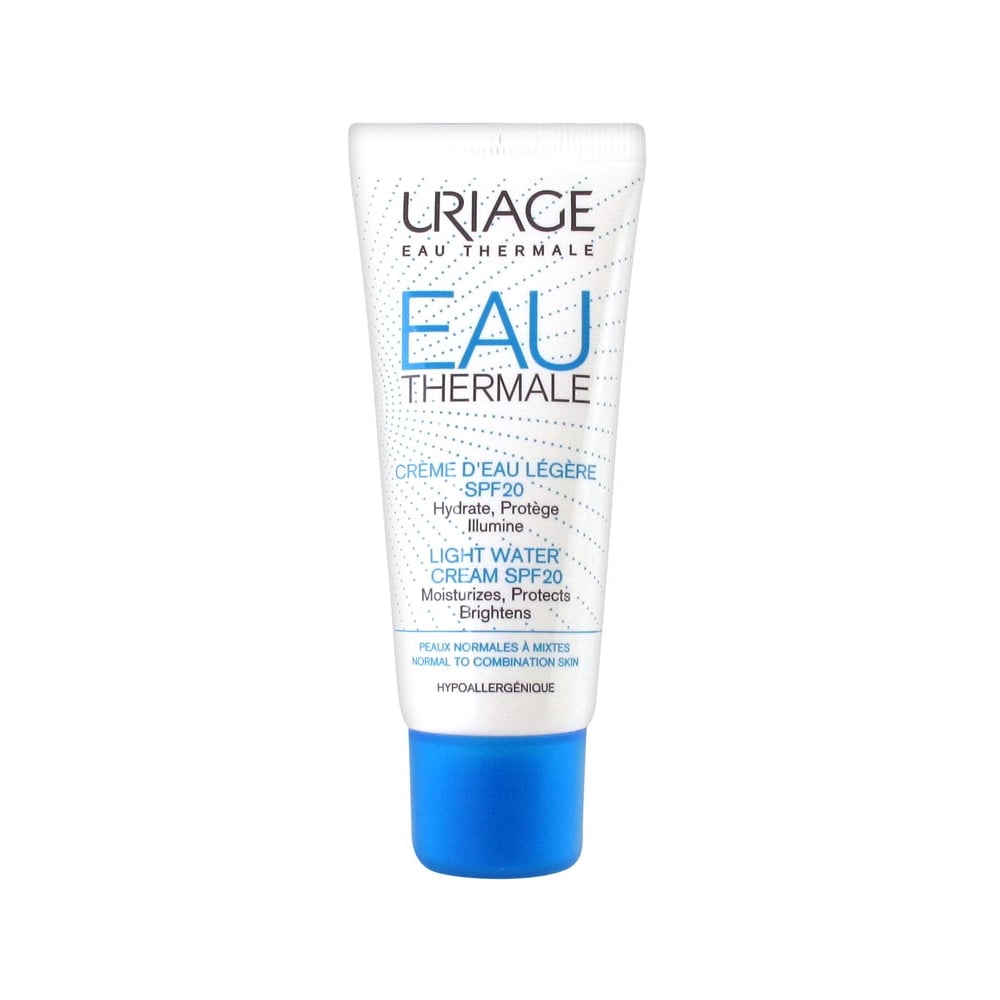 Uriage Eau Thermale Light Water Cream SPF20 40ml - Normal To Combination Skin