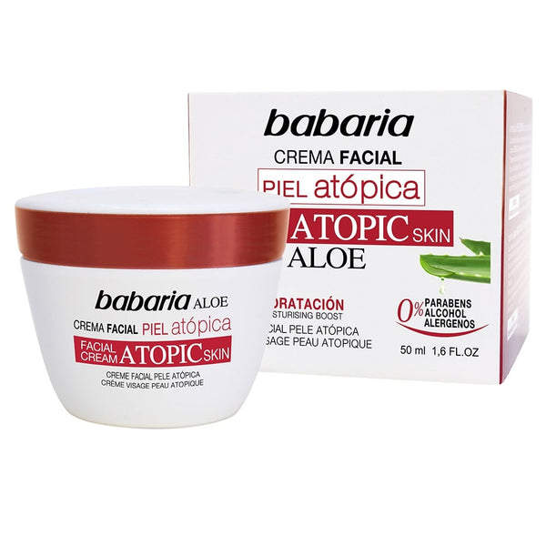 Babaria Babaria Aloe Vera Facial Cream Atopic Skin 0% 50ml - Health & Beauty > Personal Care > Cosmetics > Skin Care > Lotions & Moisturizers Cream