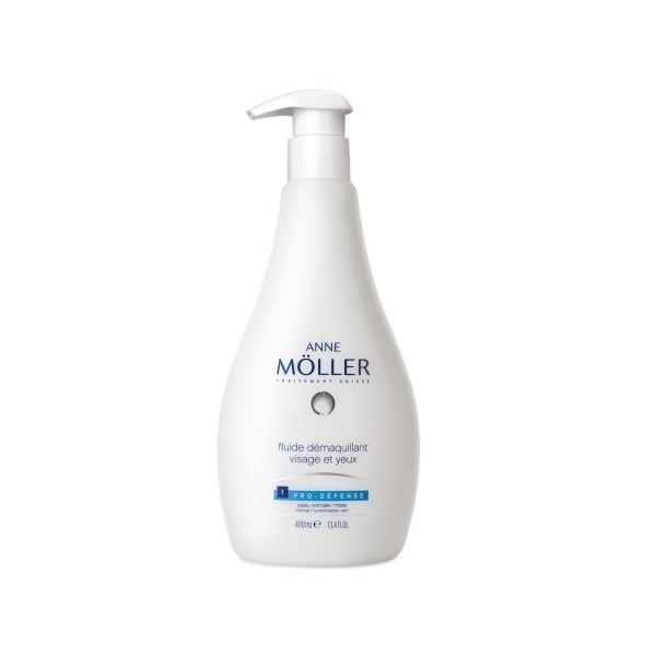 Anne Moller Pro-Defense Makeup Remover Fluid Face And Eyes 400ml