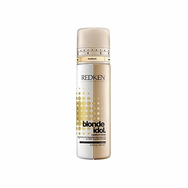 Redken Blonde Idol Custom Tone Gold Daily Treatment For Warm Blondes 196ml