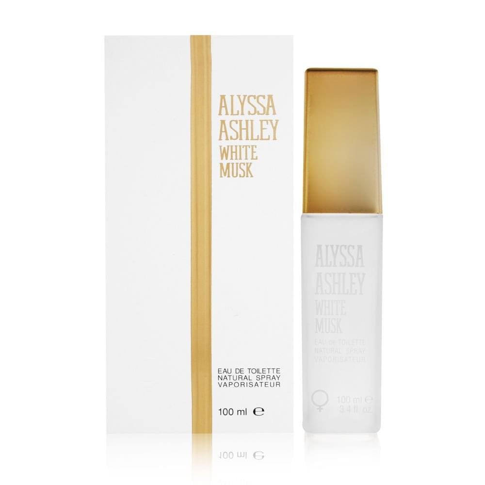Alyssa Ashley Alyssa Ashley White Musk Gift Set 100ml EDT Spray+ 100ml Perfumed Deodorant Spray -