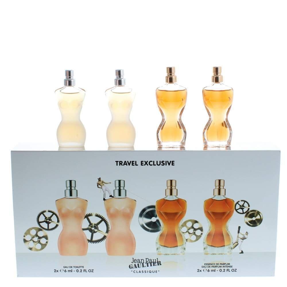 Jean Paul Gaultier Jean Paul Gaultier Classique Gift Set 2 X 6ml EDT + 2 X 6ml Essence De Parfum -