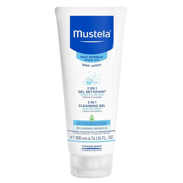 Mustela Mustela Bebe-Enfant 2 In 1 Cleansing Gel 200ml - Normal Skin -