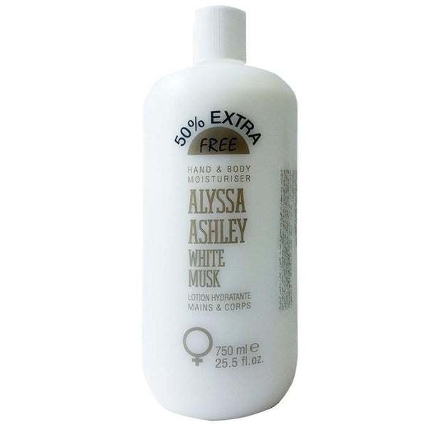 Alyssa Ashley Alyssa Ashley White Musk Hand And Body Moisturiser 750ml -