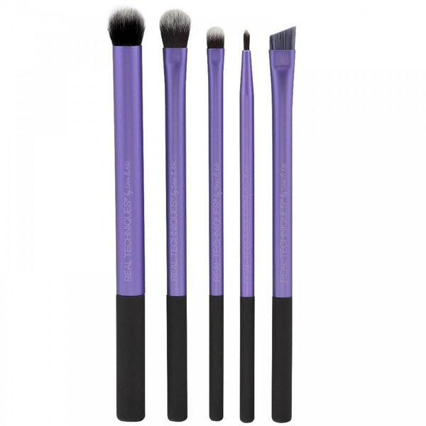Real Techniques Real Techniques Eyelining Gift Set 4 X Brushes + Case -