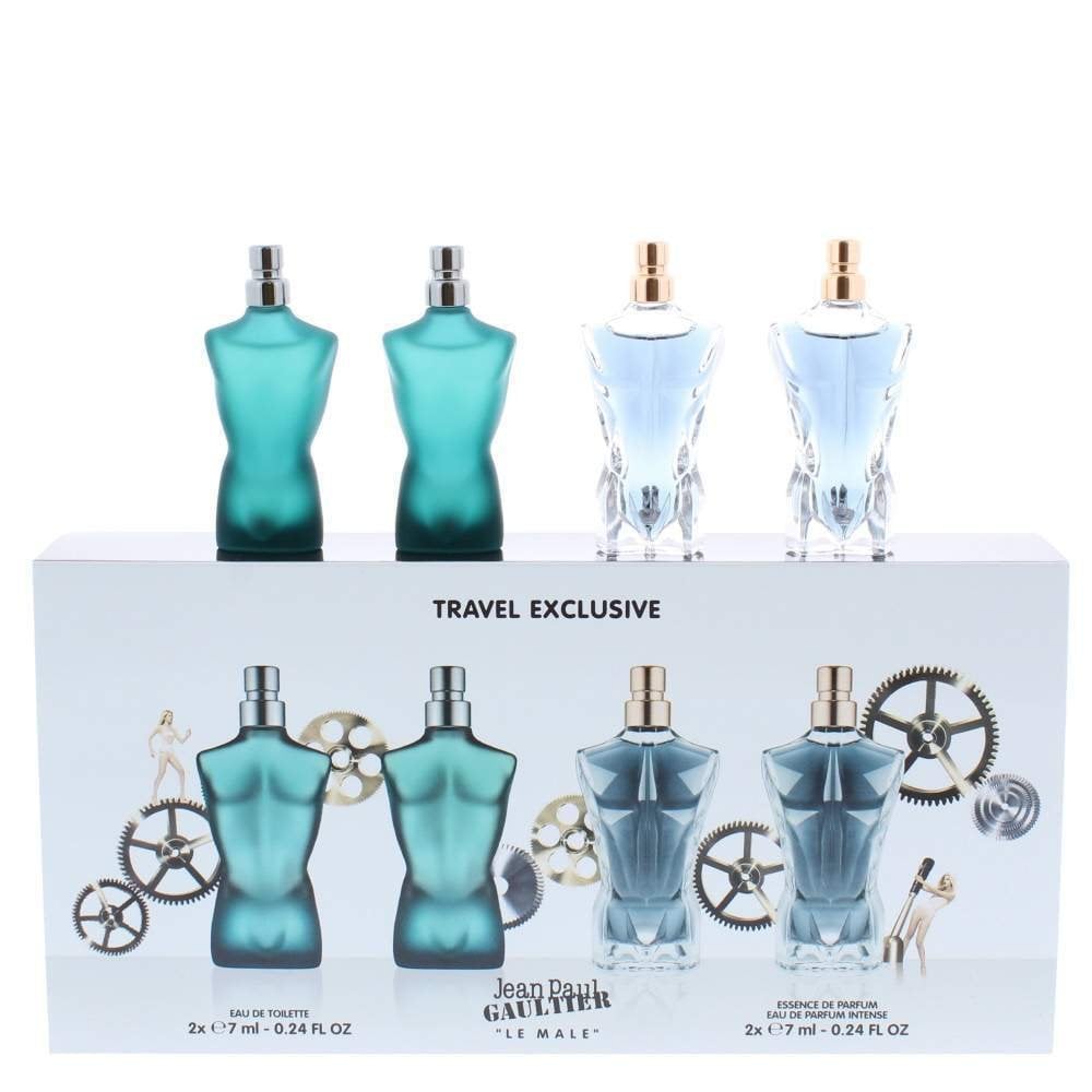 Jean Paul Gaultier Jean Paul Gaultier Le Male Gift Set 2 X 7ml EDT + 2 X 7ml Essence De Parfum -