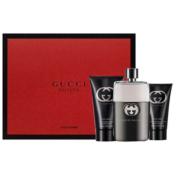 Gucci Gucci Gucci By Gucci Sport Pour Homme Gift Set 50ml EDT + 50ml Shower Gel + 50ml Aftershave Balm -