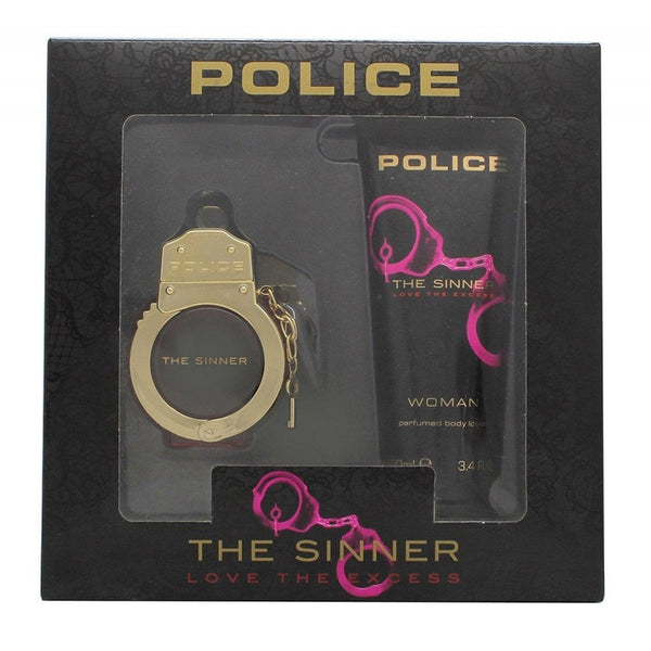 Police Police The Sinner Gift Set 30ml EDT Spray + 100ml Body Lotion -