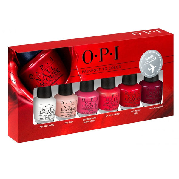 OPI Opi Passport To Color 6X 3.75ml Travel Exclusive -
