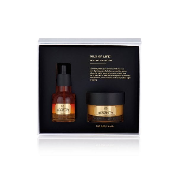 The Body Shop The Body Shop Oils Of Life Set Oil 30ml+Cream 50ml Skincare Collection -
