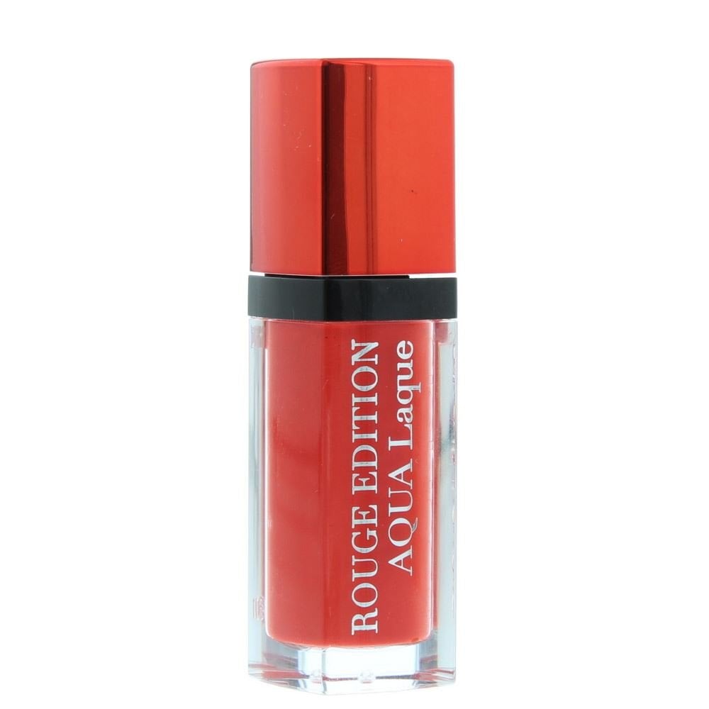 Bourjois Bourjois Rouge Edition Aqua Laque Lipstick - 06 Feeling Reddy - Health & Beauty > Personal Care > Cosmetics > Makeup > Lip Makeup > Lipsticks Lipstick