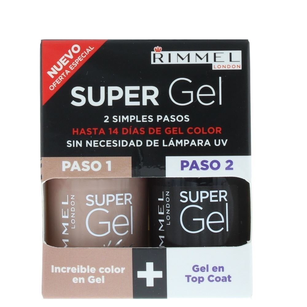 Rimmel Rimmel Gel Color & Top Coat - #012 Soul Session 2 X 12ml -