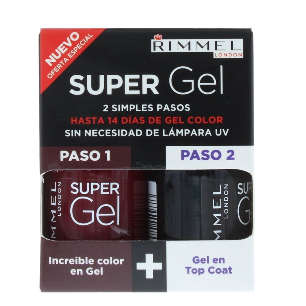 Rimmel Rimmel Gel Color & Top Coat - #043 Venus 2 X 12ml -