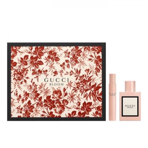 Gucci Gucci Bloom 50ml EDP Spray + 7.5ml EDP Rollerball -