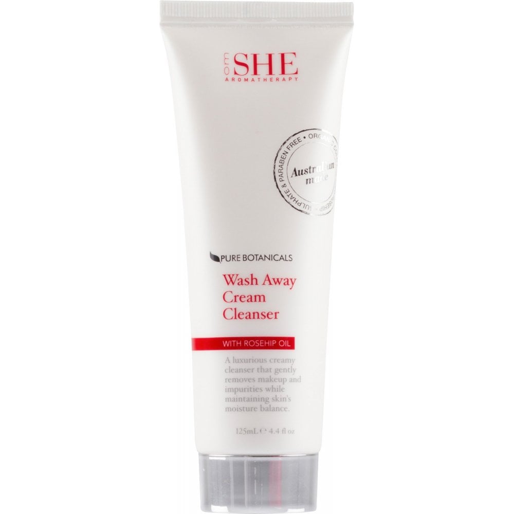 Om She Om She Pure Botanicals Wash Away Cleansing Cream 125ml - Health & Beauty > Personal Care > Cosmetics > Skin Care > Lotions & Moisturizers Skin Care