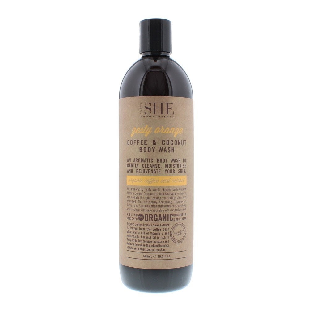 Om She Om She Coffee & Coconut Body Wash Esty Orange 500ml -