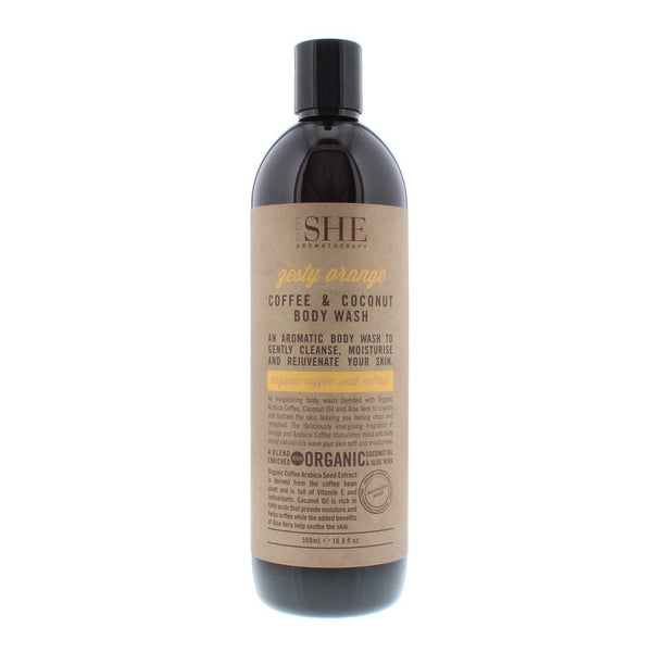 Om She Om She Coffee & Coconut Body Wash Esty Orange 500ml -