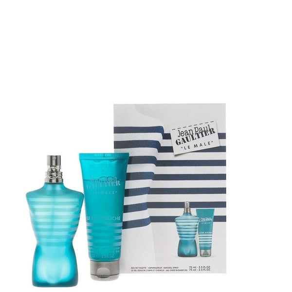 Jean Paul Gaultier JPG Le Male Gift Set 75ml EDT Spray + 75ml Shower Gel -