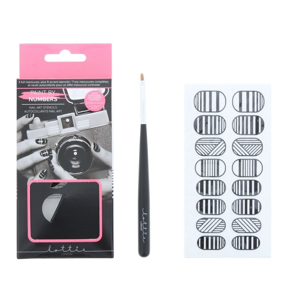 Lottie Lottie Paint By Numbers Manicure Nail Art Stickers - Health & Beauty > Personal Care > Cosmetics > Nail Care > Nail Polishes Nailcare