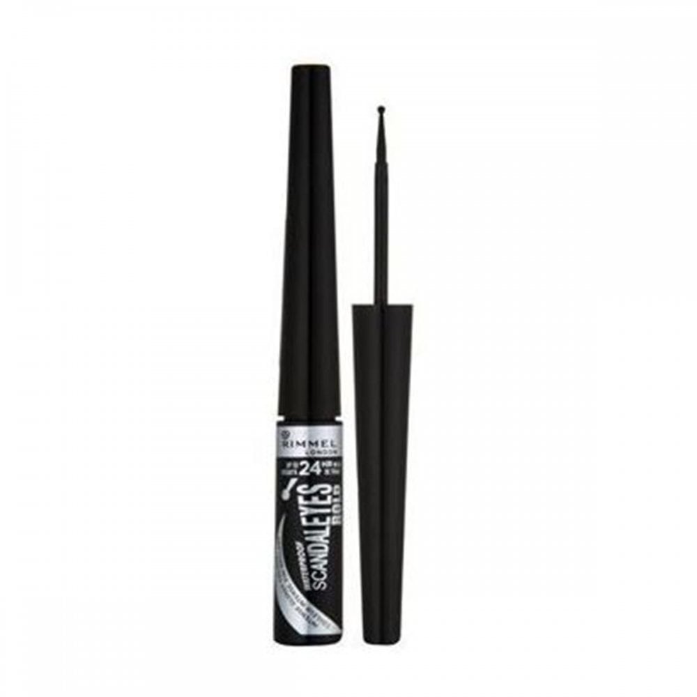 Rimmel London Rimmel Scandaleyes Bold Liquid Eyeliner Waterproof - Black - Health & Beauty > Personal Care > Cosmetics > Makeup > Eye Makeup > Mascaras Eyeliner