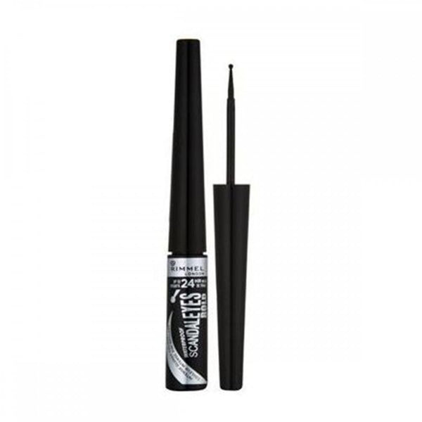 Rimmel London Rimmel Scandaleyes Bold Liquid Eyeliner Waterproof - Black - Health & Beauty > Personal Care > Cosmetics > Makeup > Eye Makeup > Mascaras Eyeliner