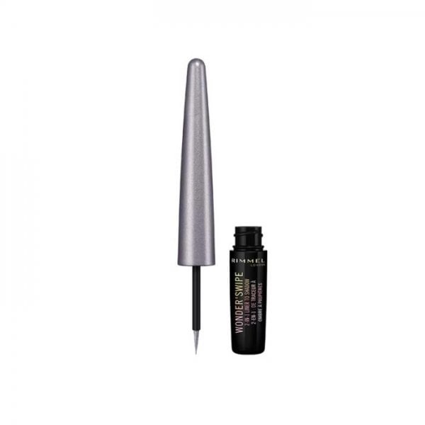 Rimmel London Rimmel Wonder Swipe 2 In 1 Glitter Eyeliner To Eyeshadow - 001 Slay 1.7ml - Health & Beauty > Personal Care > Cosmetics > Makeup > Eye Makeup > Eyeliner Eyeshadow