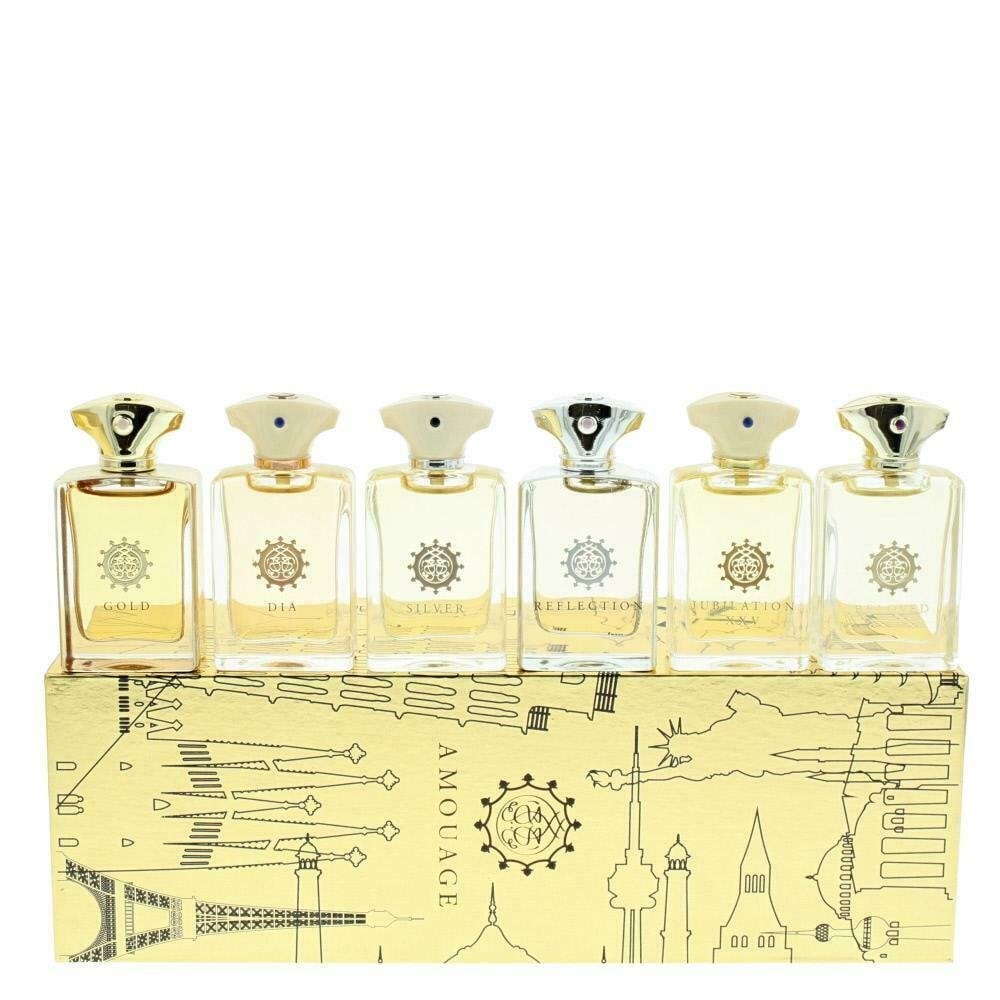 Amouage Amouage Classic For Men Mini Set 6 X 7.5ml- Bottles Of Gold - Dia - Ciel -