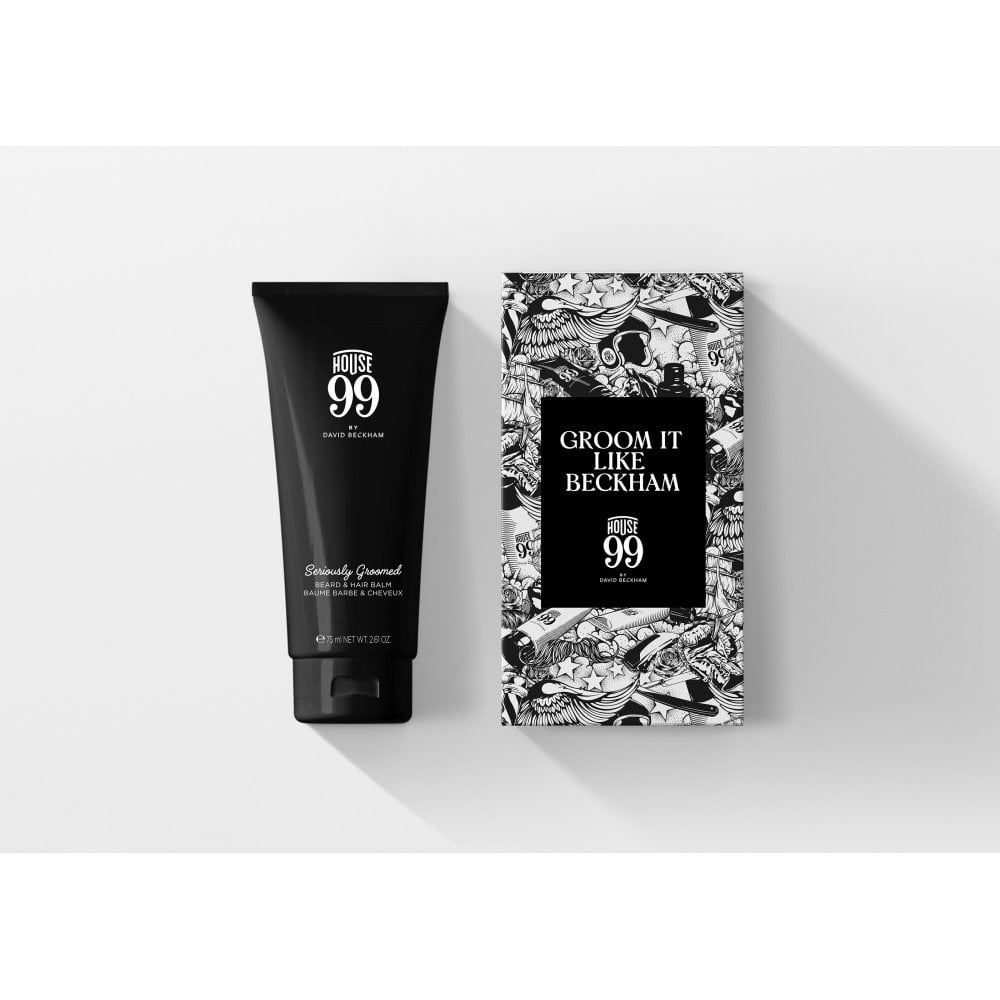 David Beckham David Beckham House 99 Groomed Beard And Hair Balm 75ml -
