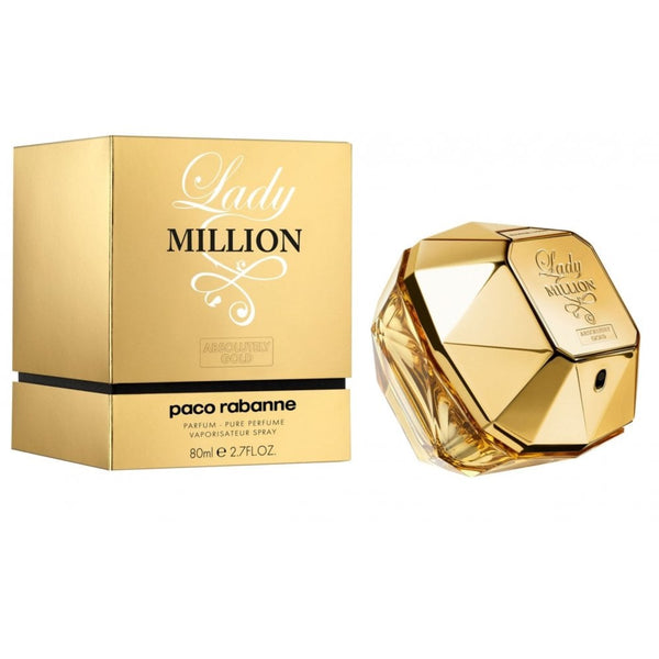 Paco Rabanne Paco Rabanne Lady Million Absolutely Gold 80ml Pure EDP Spray -