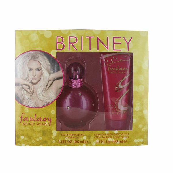 Britney Spears Britney Spears Fantasy 100ml EDP Spray + 100ml Body Souffle -