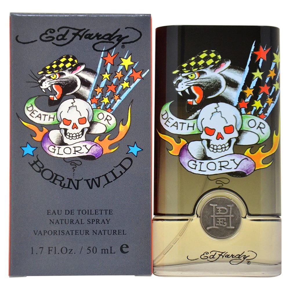 Ed Hardy Ed Hardy Men Born Wild 50ml EDT Spray - Health & Beauty > Personal Care > Cosmetics > Perfumes & Colognes > Eaux De Toilette