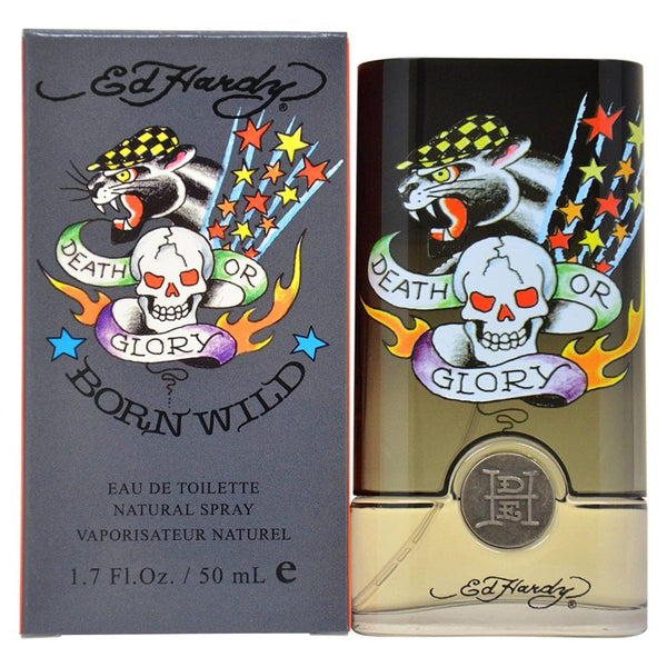 Ed Hardy Ed Hardy Men Born Wild 50ml EDT Spray - Health & Beauty > Personal Care > Cosmetics > Perfumes & Colognes > Eaux De Toilette