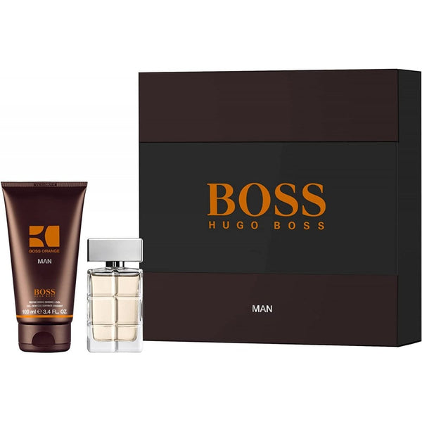 Hugo Boss Hugo Boss Boss Orange Man Gift Set - 40ml EDT Spray & 100ml Shower Gel - Health & Beauty > Personal Care > Cosmetics > Bath & Body Gift Sets
